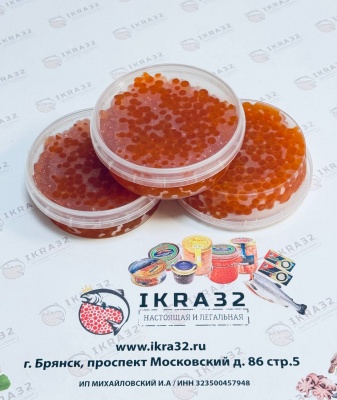 Икра красная КЕТА ОТБОРНАЯ ПРЕМИУМ, пластик, 125 г