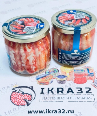 МЯСО КАМЧАТСКОГО КРАБА В СОБСТВ. СОКУ «ШИРОТА 50», ст/б, 390 г