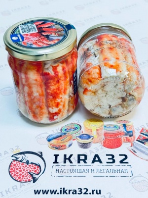 МЯСО КАМЧАТСКОГО КРАБА В СОБСТВ. СОКУ «ШИРОТА 50», ст/б, 500 г