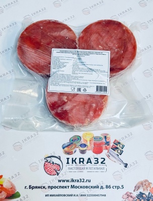 Медальоны из тунца,500 гр