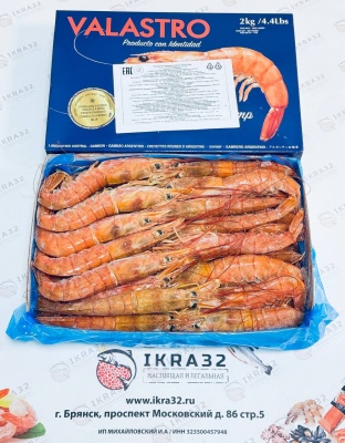  ЛАНГУСТИН ДИКИЙ с головой L1, Аргентина, 2 кг