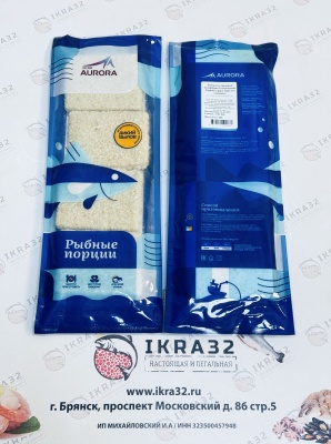 Порции из филе минтая, 300гр