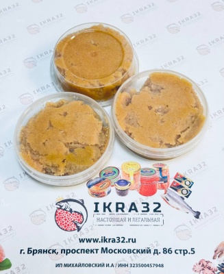 Икра трески\минтая, 125 гр пл\б